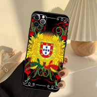 Coque iPhone 14 Plus Drapeau Portugal - Élégance et Fierté Nationale