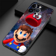 Coque iPhone Mario et son chapeau dans l'espace