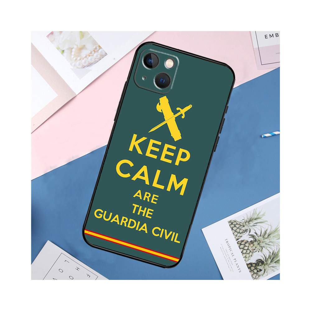 Coque iPhone Keep Calm Guardia Civil - Protection Originale