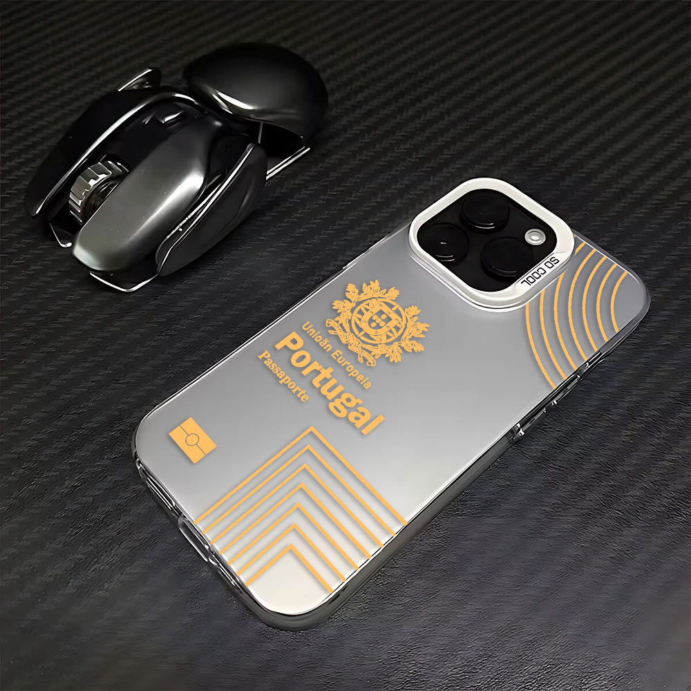 Coque iPhone 13 Pro Portugal - Design Passeport Unique