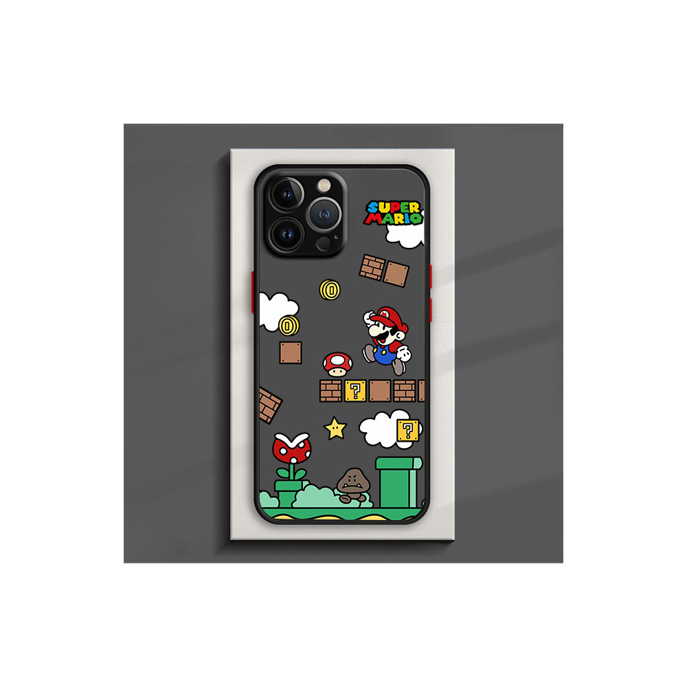 Coque iPhone XS Max Super Mario - Design Rétro et Ludique