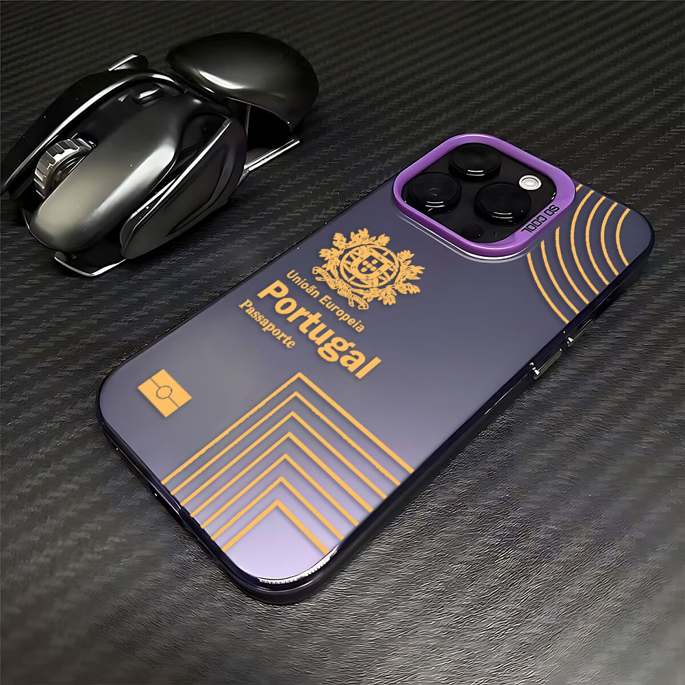 Coque iPhone 14 Portugal Passeport - Design Unique et Protection Optimale