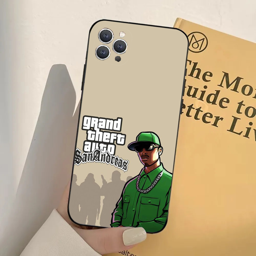 Coque iPhone 15 Pro Max Grand Theft Auto San Andreas - Style et Protection