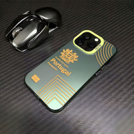 Coque iPhone 14 Pro Max Design Passeport Portugal