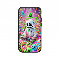 Coque iPhone 11 Pro Max Design DJ Marshmello Coloré - Protection Optimale