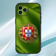 Coque iPhone 15 Plus Portugal - Drapeau et Armoiries