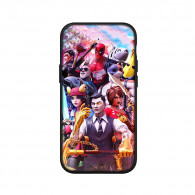 Coque iPhone Fortnite : Midas, Deadpool, Miaousclé et leurs Amis